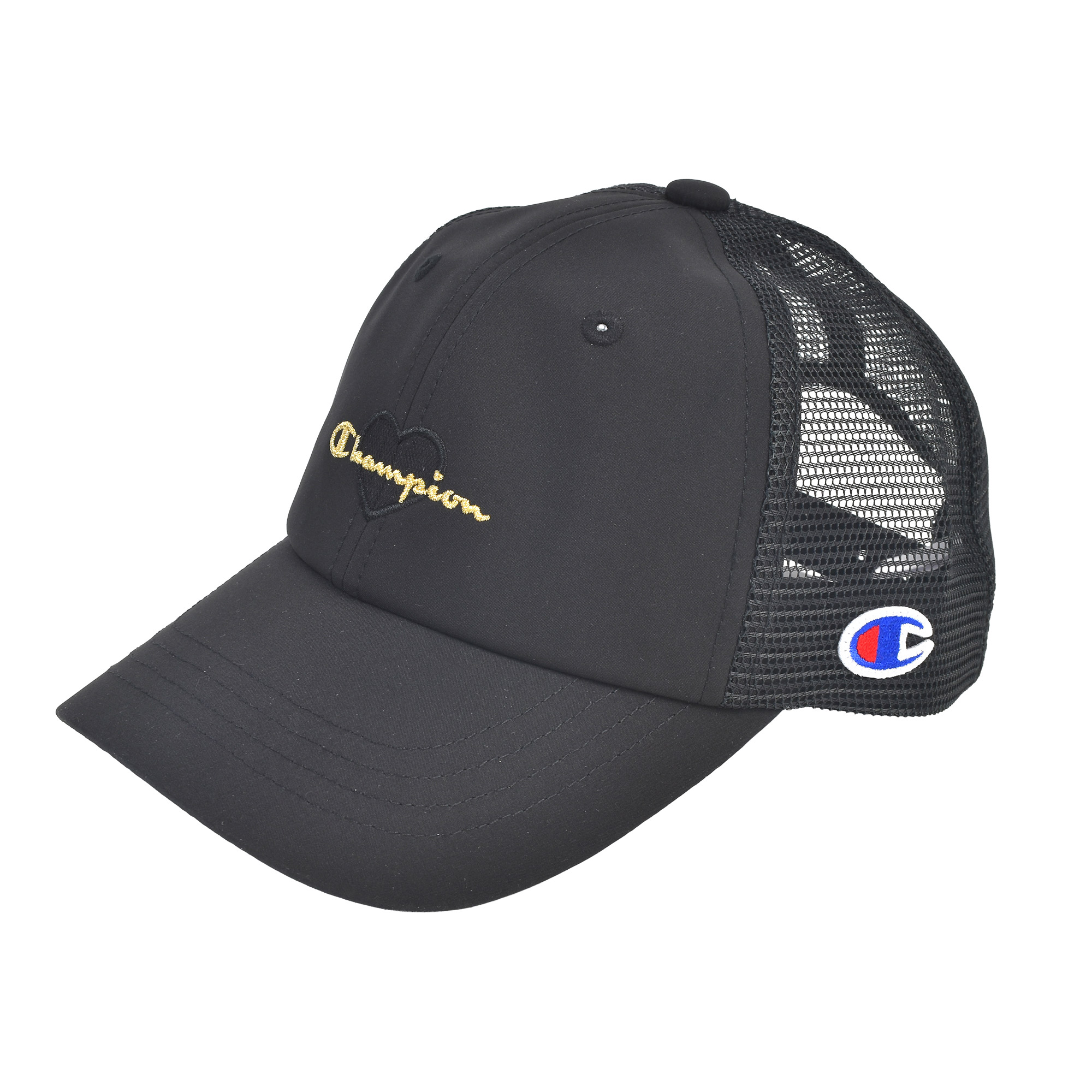 Champion チャンピオン キッズ キャップ メッシュキャップ 女の子 帽子 子供 ジュニア ハート サイズ調整 洗える | Champion | 02