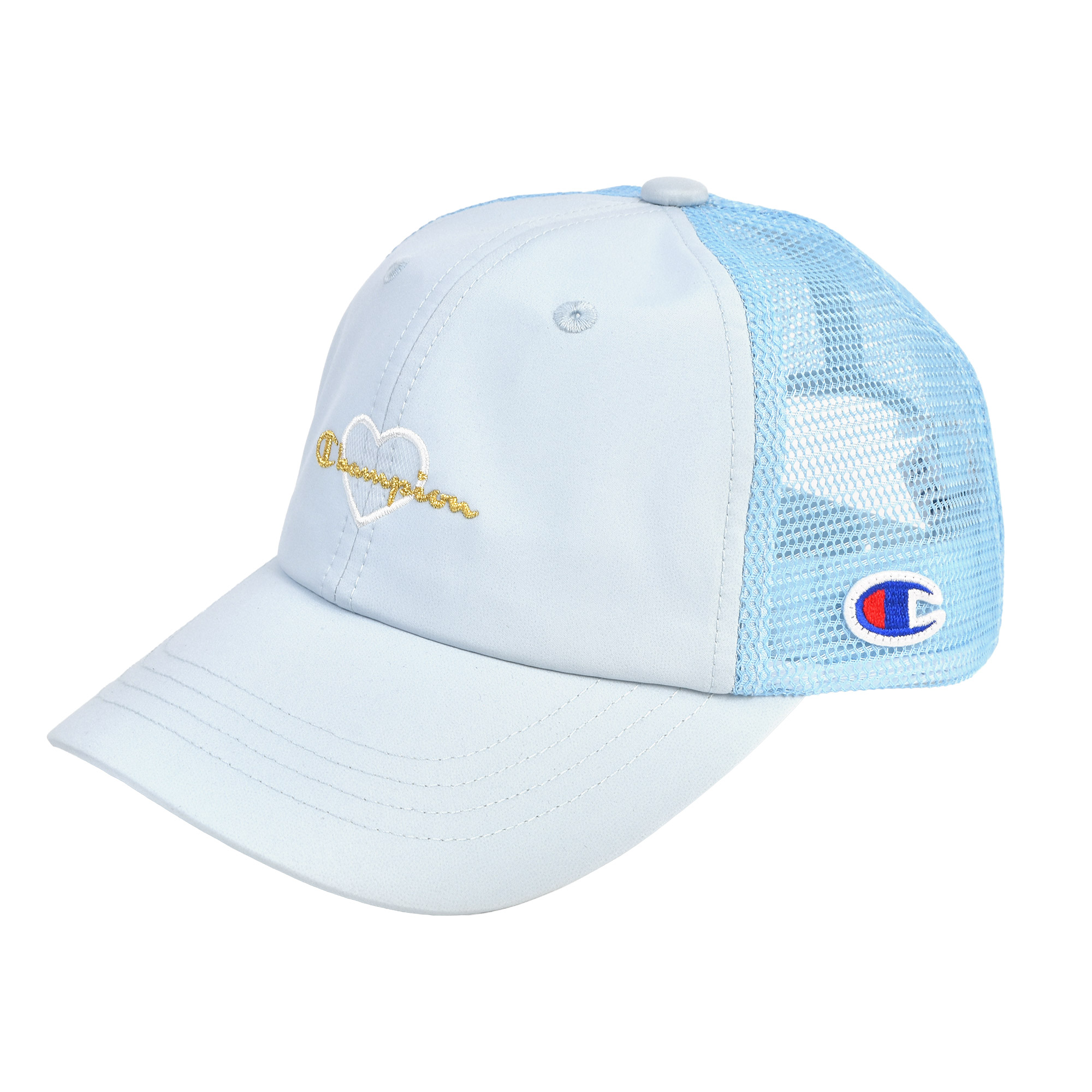 Champion チャンピオン キッズ キャップ メッシュキャップ 女の子 帽子 子供 ジュニア ハート サイズ調整 洗える | Champion | 04