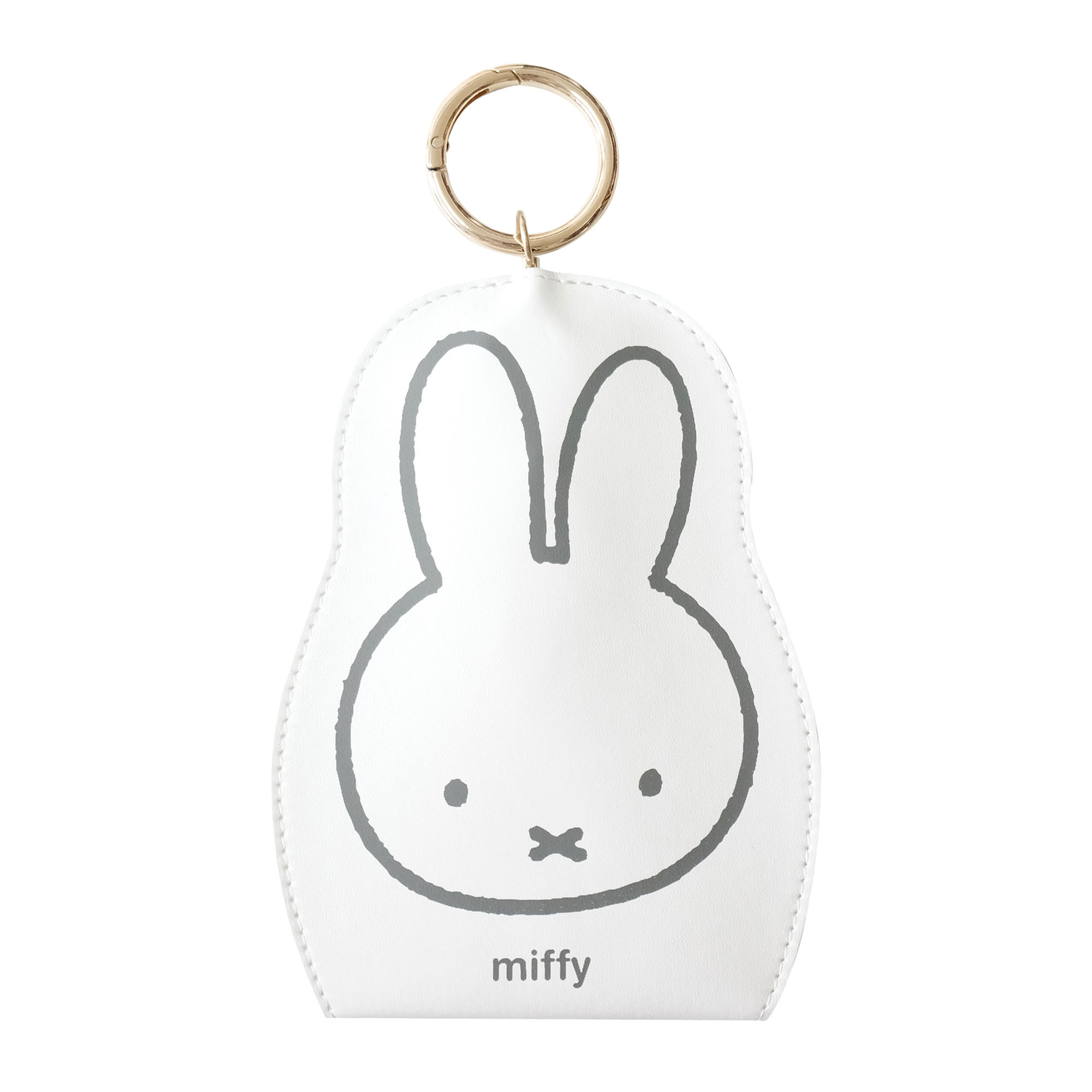Miffy（ミッフィー） スマートキーケース リール付き 窓付き キー