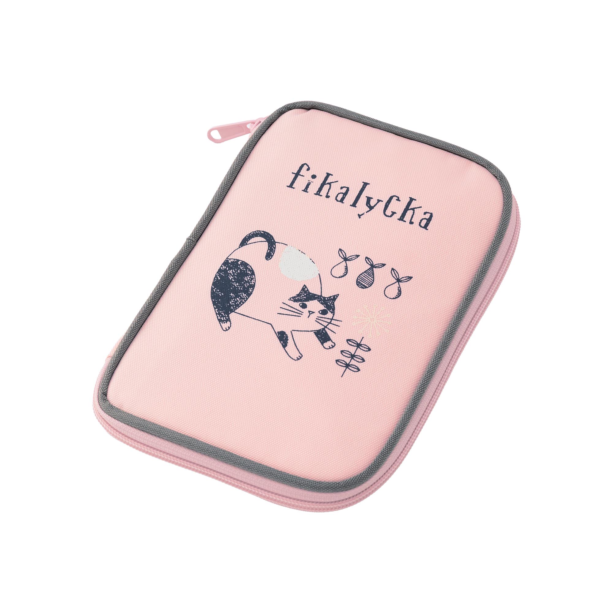 新品 FEILER 猫刺繍 母子手帳ケース マイキュートキトゥン マルチケース マルチケース 猫 fikalycka フィカリュッカ ポーチ 母子手帳 お薬手帳