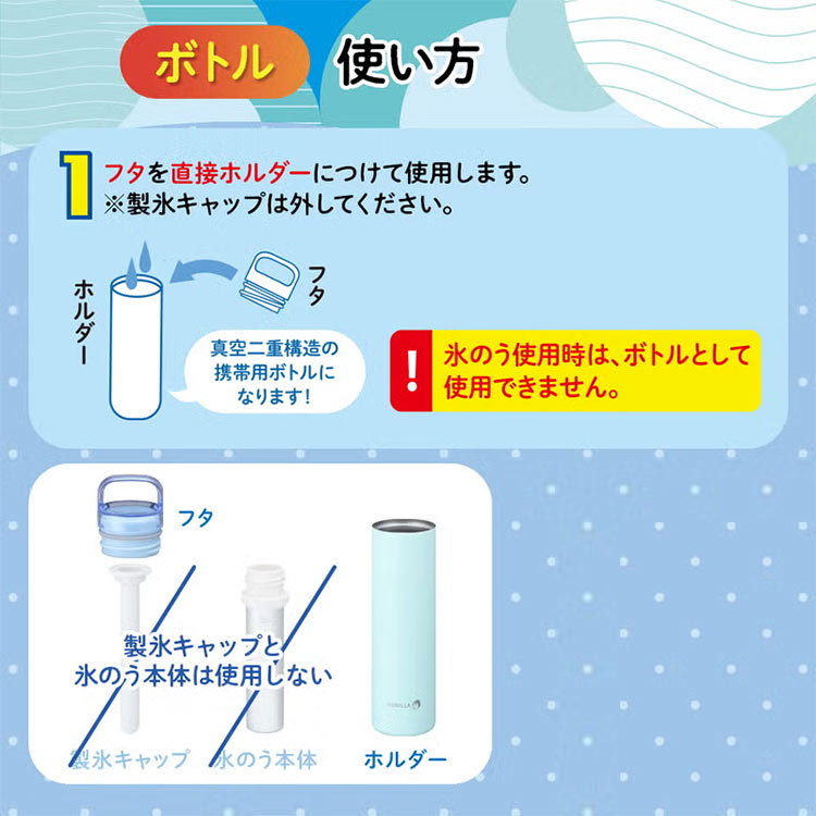 DOSHISHA（ドウシシャ） ゴリラの冷棒 氷のう 氷嚢 DOSHISHA 2WAY