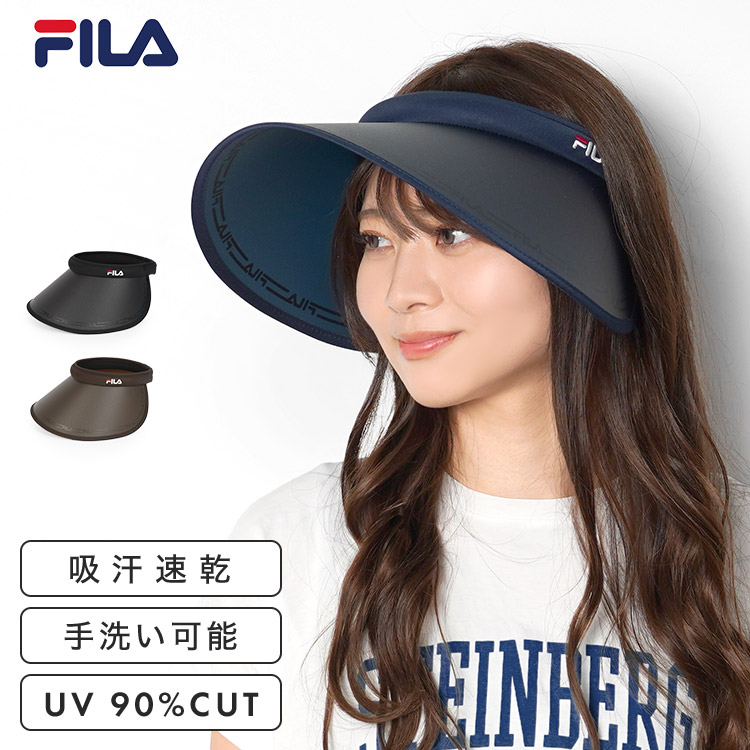 【値下げ】ゴルフウェアセット　FILA epicure SRIXON 帽子　女性 FILA GOLF ゴルフ 「FILA GOLF:フィラゴルフ」ハーフジッププル