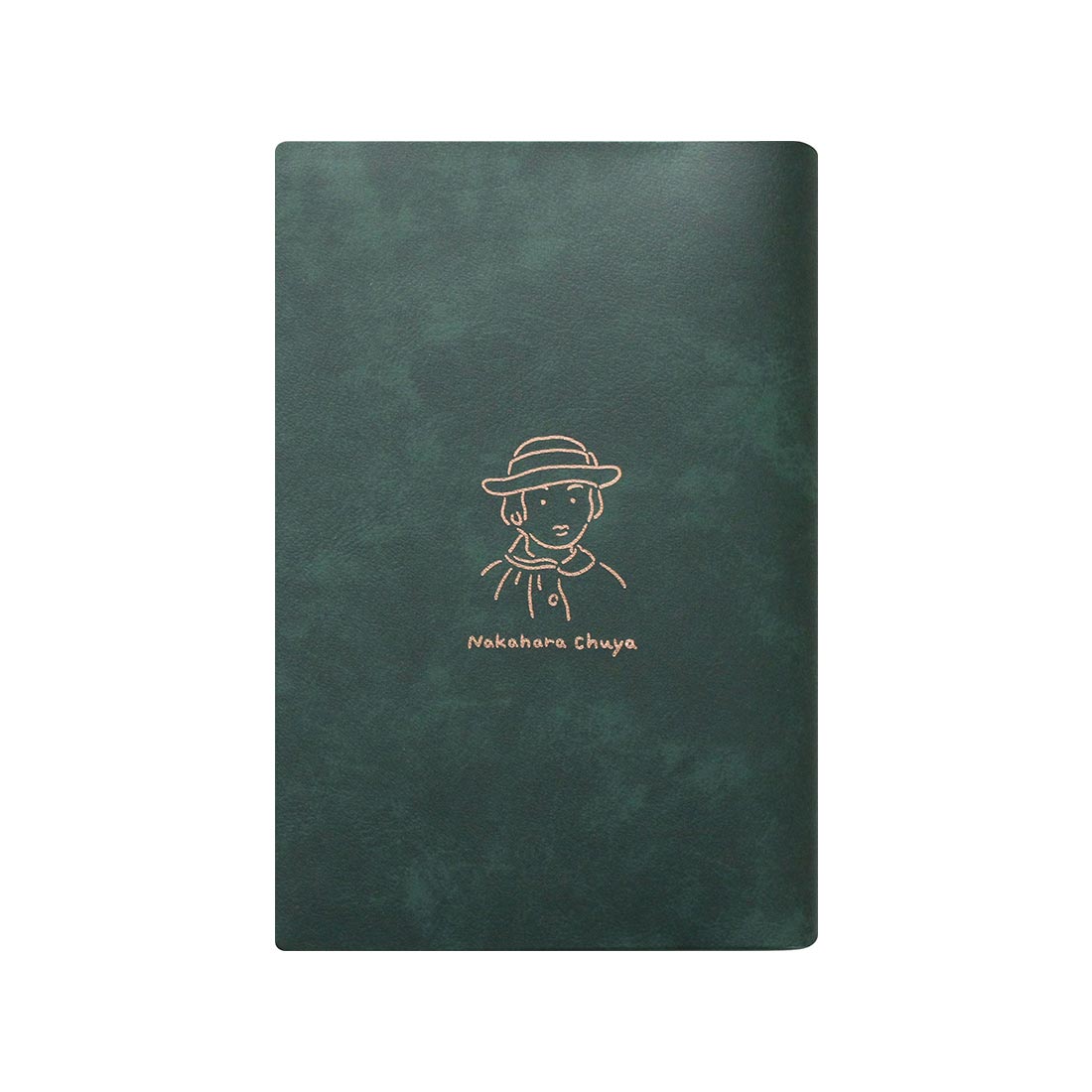 ブックカバー a6 文庫本 おしゃれ 文豪 日本製 箔押し 芥川龍之介 夏目