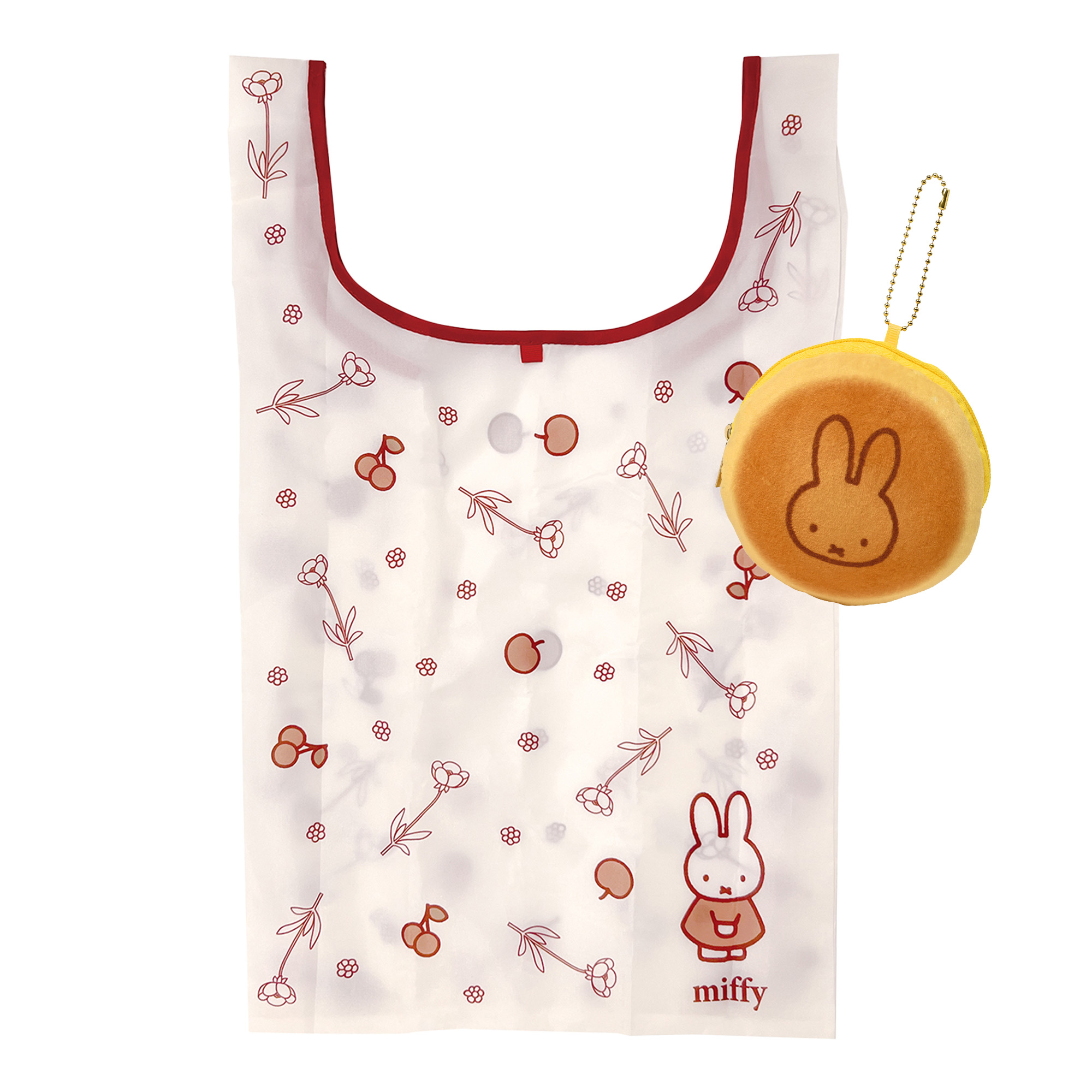 エコバッグ ポーチ付き 折り畳み ミッフィー スヌーピー おしゃれ スイーツ キャラクター miffy SNOOPY マチ付き | SNOOPY | 01