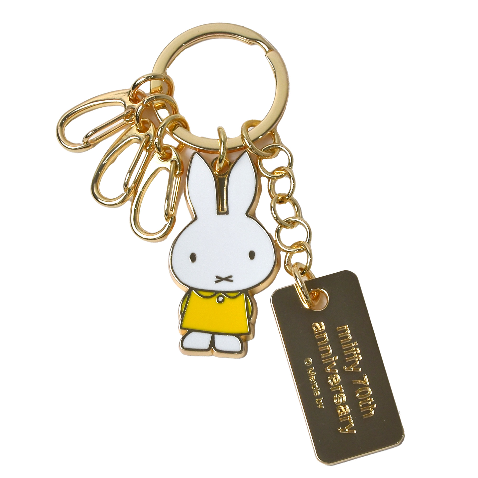 Miffy（ミッフィー） キーホルダー miffy 70周年 チャーム おしゃれ