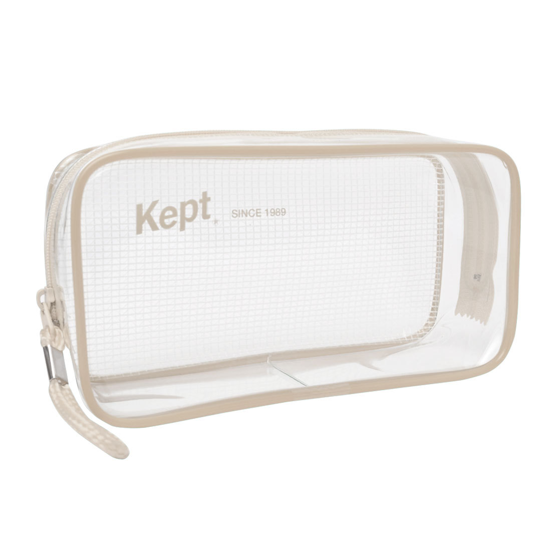 ペンケース Kept かわいい クリア 筆箱 中学生 ペンポーチ 高校生 PCV