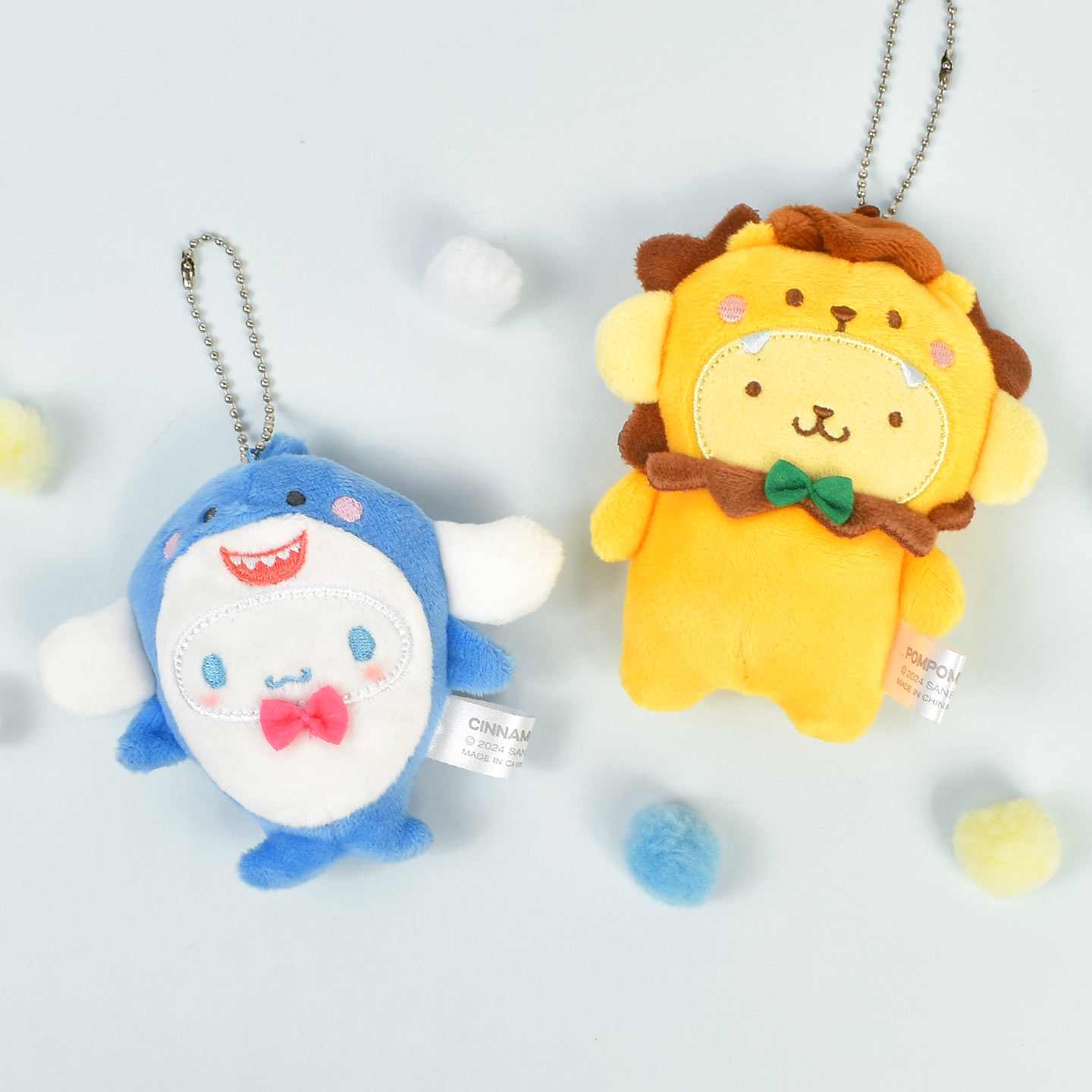 ポムポムプリン　サンリオ　ぬいぐるみ　マスコット　キーホルダー　まとめ売り サンリオ ポムポムプリン マフィン ニコぬいキーホルダー