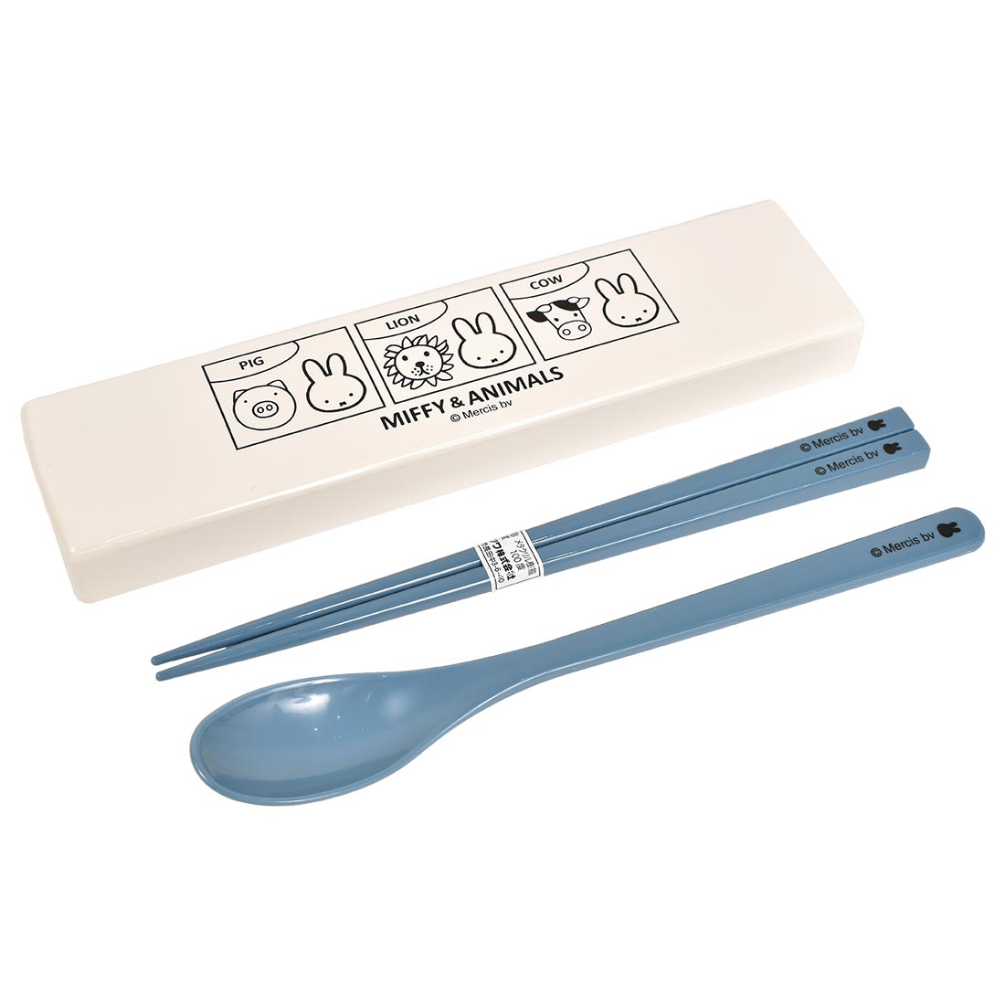 Miffy（ミッフィー） 箸 スプーン セット コンビセット スライド 食洗