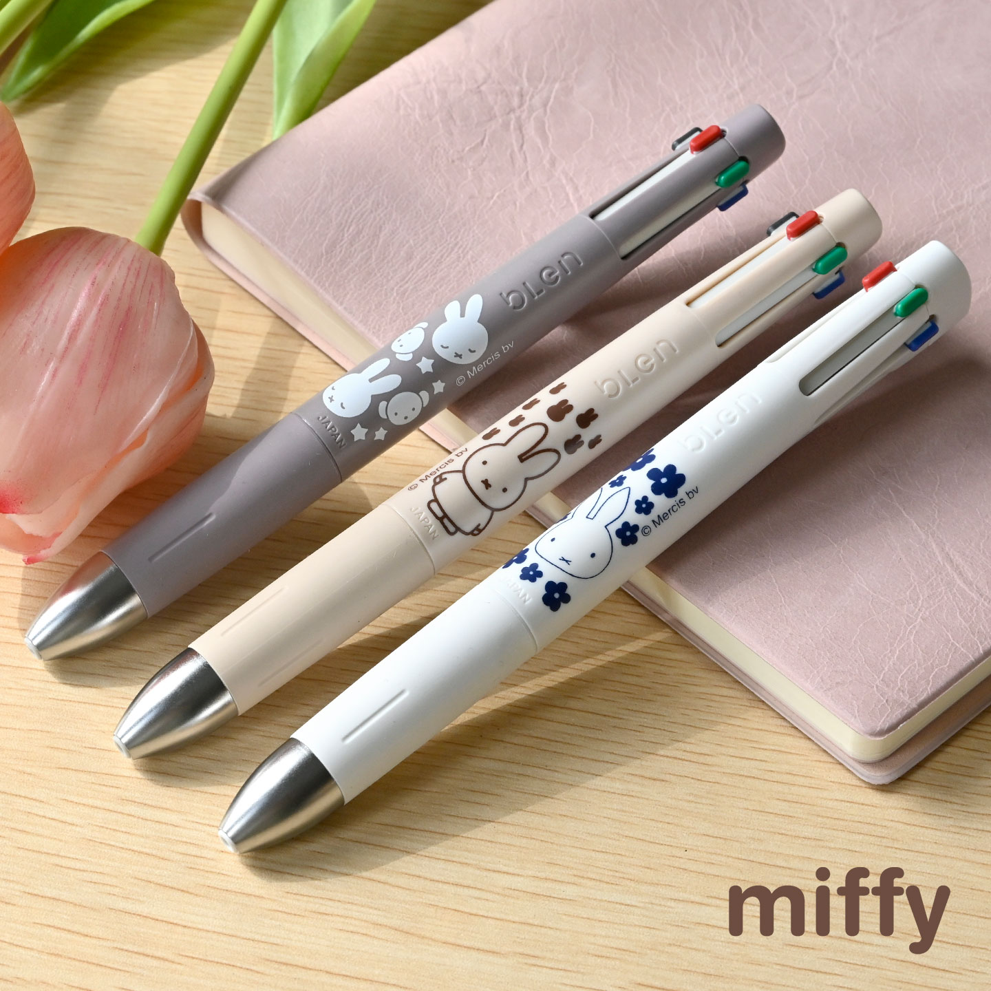ブレン ボールペン シャーペン スヌーピー ミッフィー ゼブラ Blen 4+S
