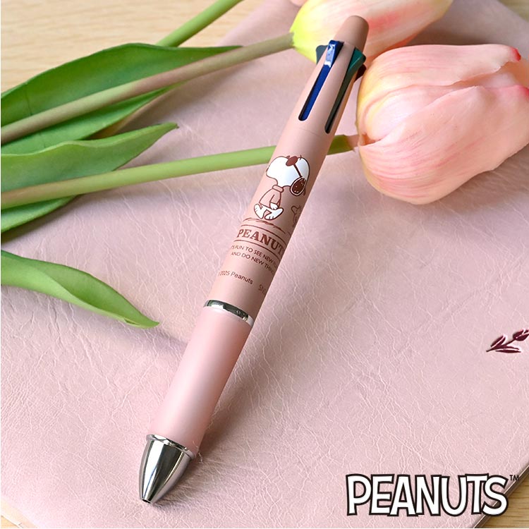 ドクターグリップ　旧型　ボールペン　スヌーピー SNOOPY（スヌーピー） ドクターグリップ 4+1 キャラクター 4色