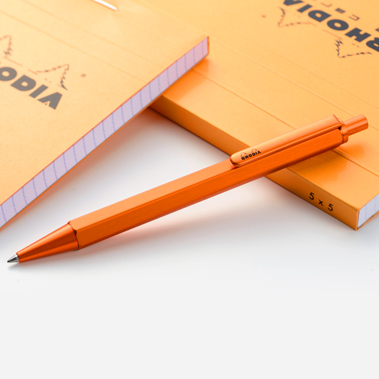 RHODIA（ロディア） ボールペン スクリプト 0.7mm 日本製 金属製 高級