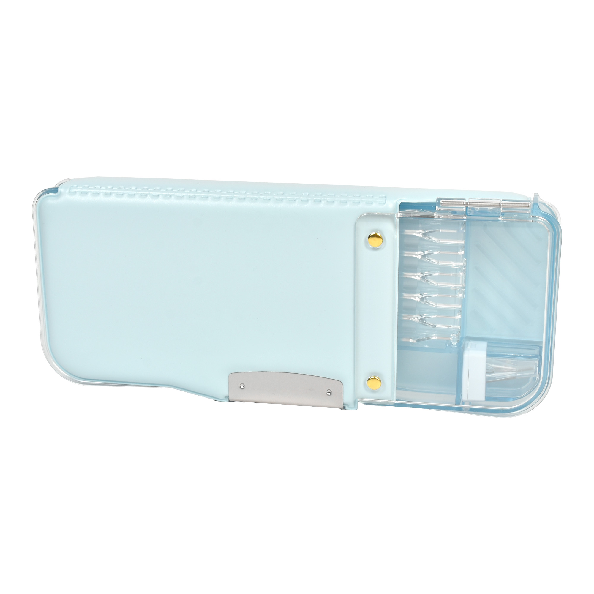 SONiC（ソニック） 筆箱 えんぴつチェック α 両面筆箱 ロック付き うか