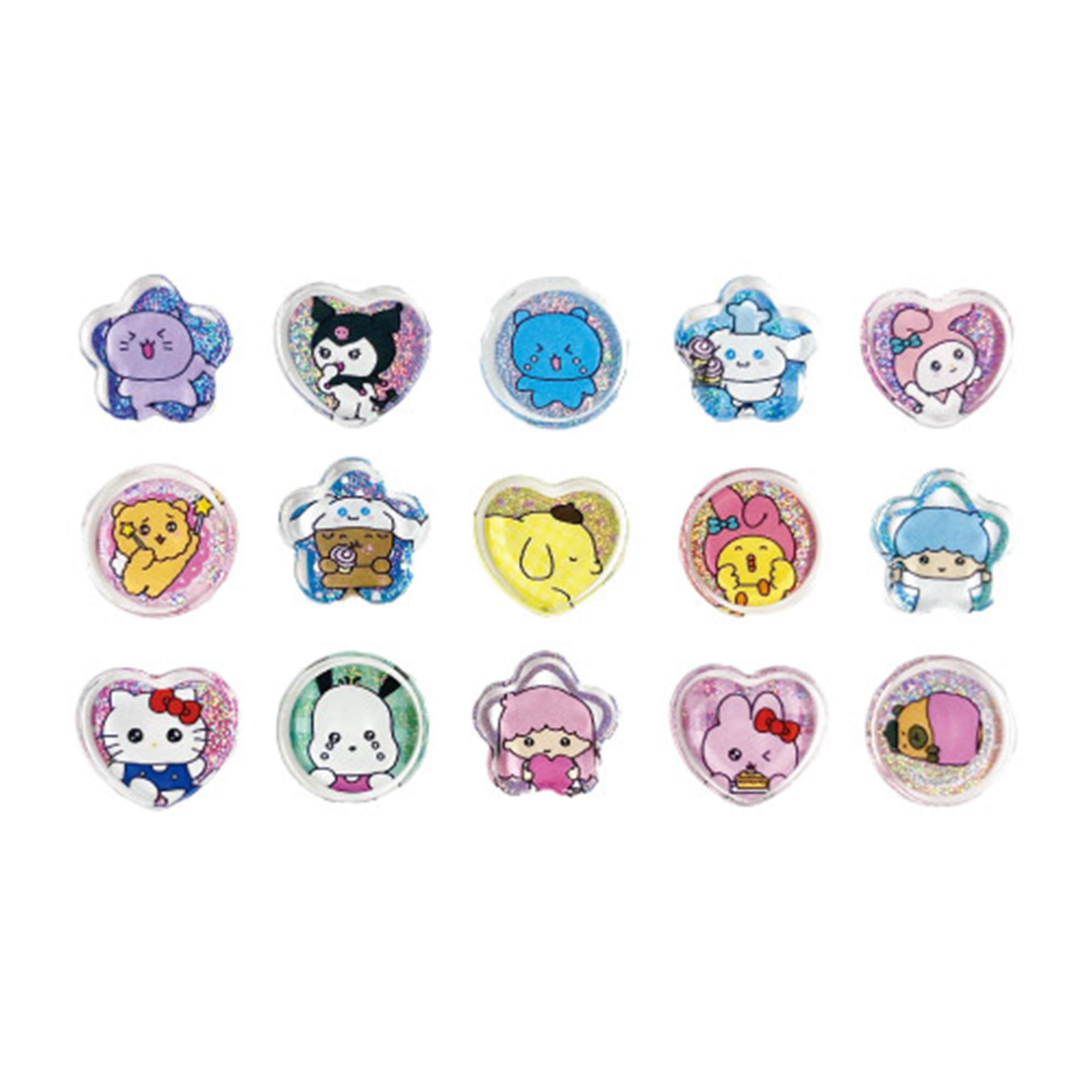 sanrio（サンリオ） おはじきシール フレークシール クリスタルシール