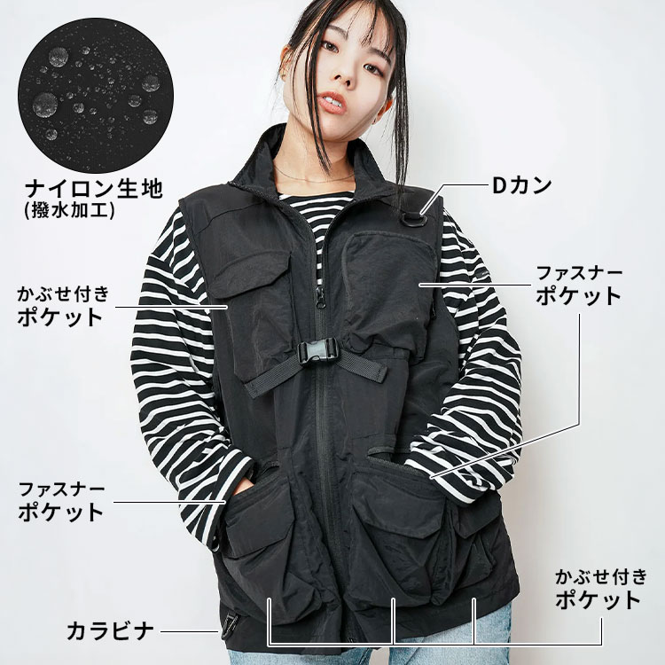 KiU（キウ） 空調服 ベスト 服のみ コラボ K420 メンズ レディース 撥