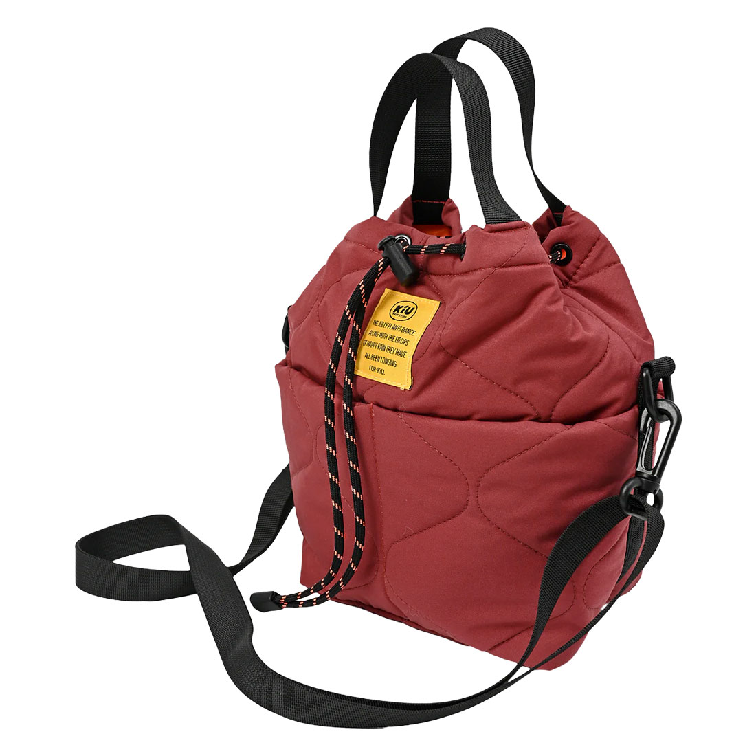 KiU（キウ） ショルダーバッグ レディース 軽量 パデッドポケッタフル