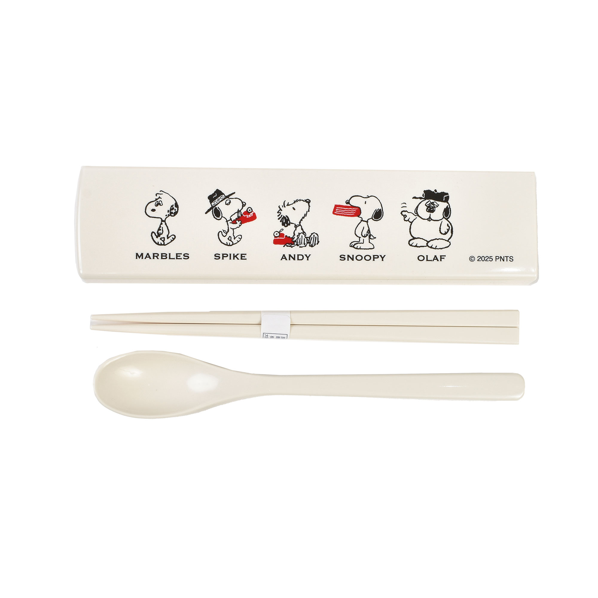 SNOOPY（スヌーピー） お箸 スプーン セット 子供 小学生 スライド 