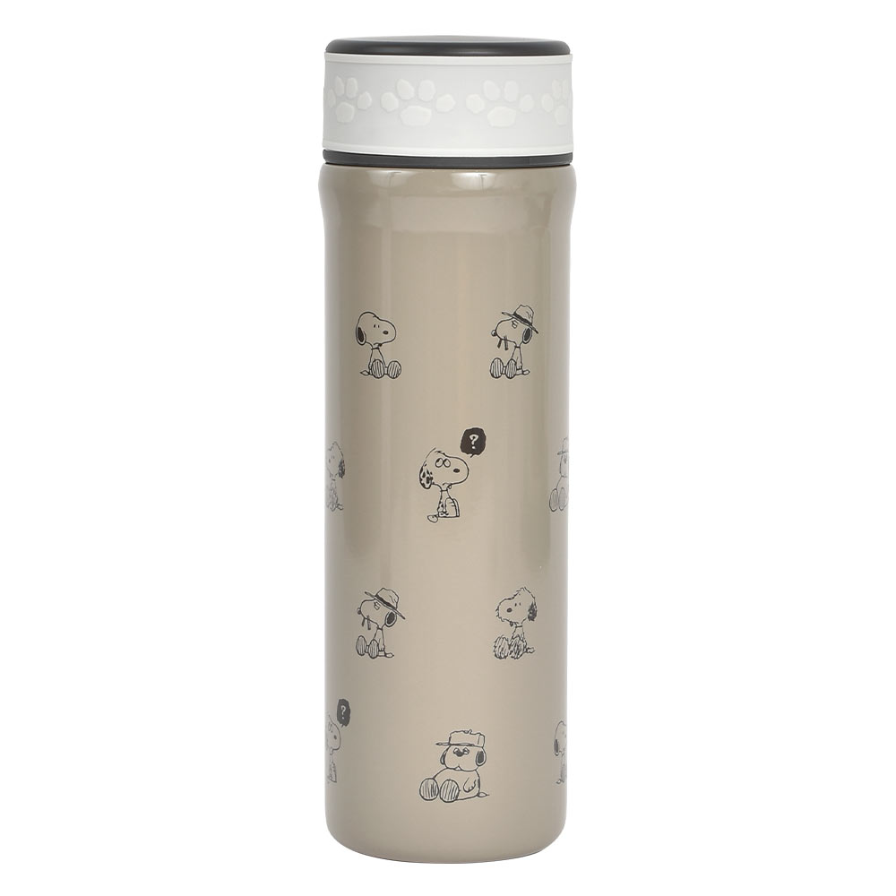 SNOOPY（スヌーピー） 水筒 400mL 軽い 直飲み おしゃれ 女子