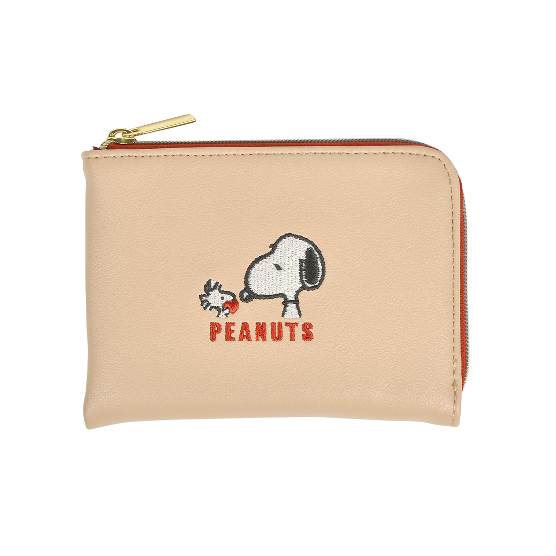 SNOOPY（スヌーピー） カードケース 薄型 レディース スリム 小銭入れ
