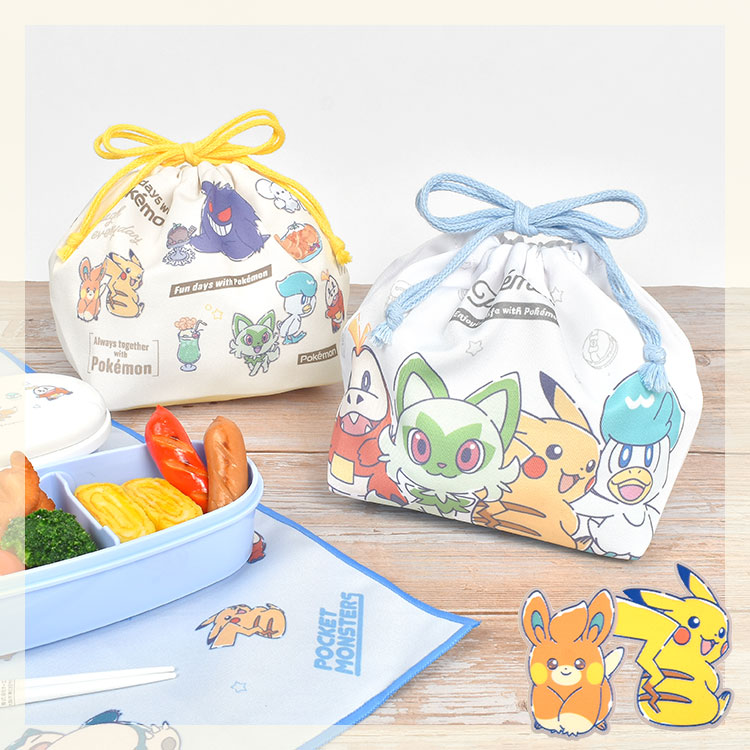 Pokemon ポケモン pokemon ランチ巾着 お弁当袋 女子 男子