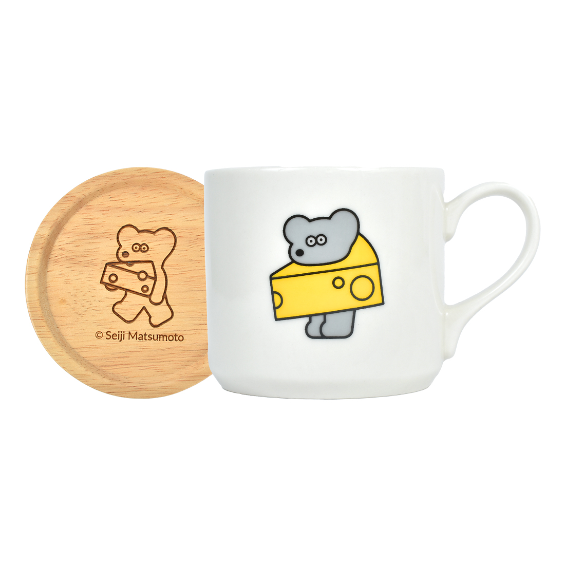 マグカップ 蓋付き ねずみのアンディ ねずみのANDY グッズ