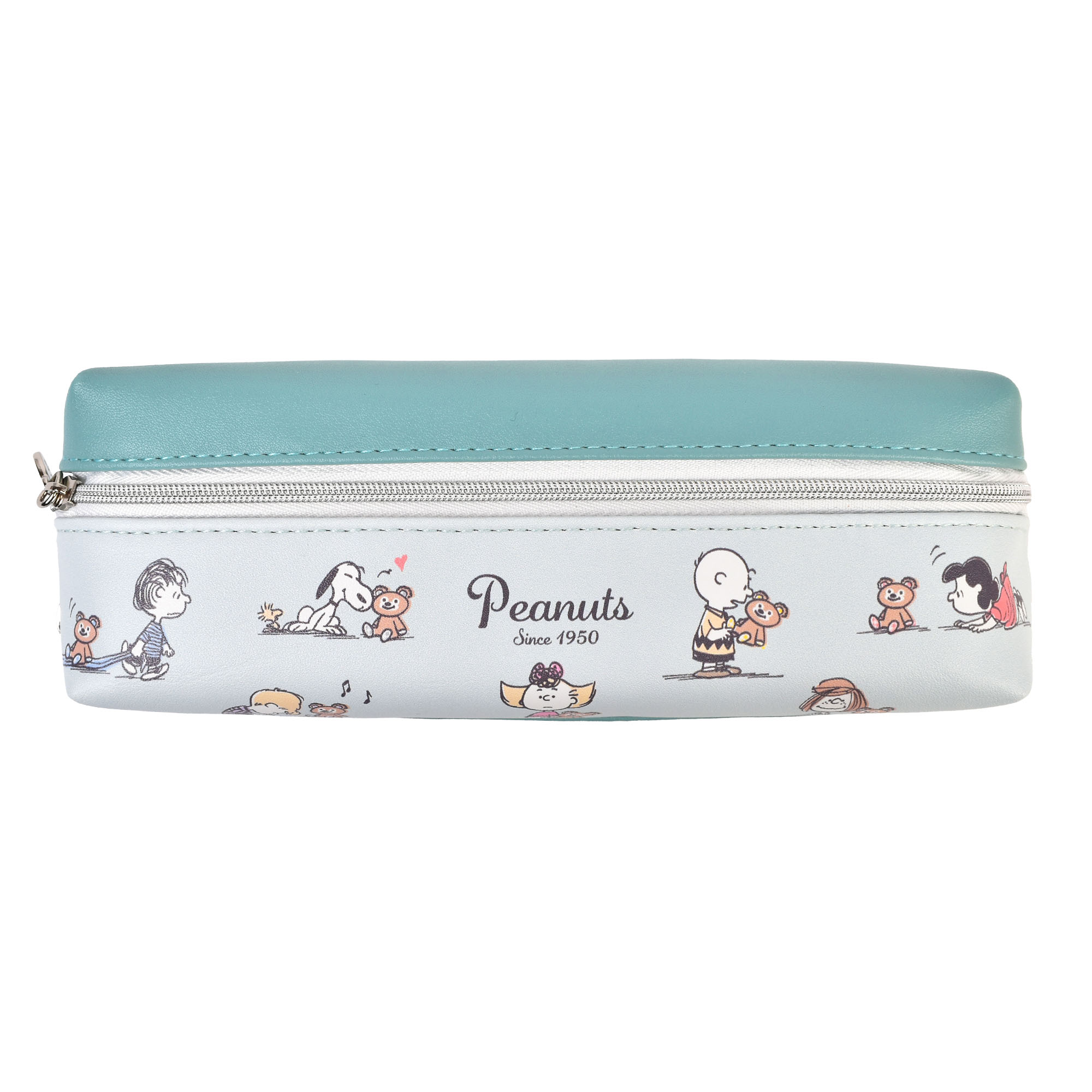 SNOOPY（スヌーピー） ペンケース 2ルーム ペンポーチ 筆箱 2層 大容量