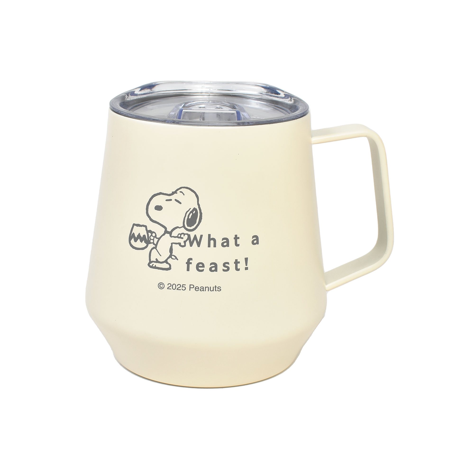 SNOOPY（スヌーピー） ステンレスマグ 蓋付き 保温 保冷 300ml オラフ