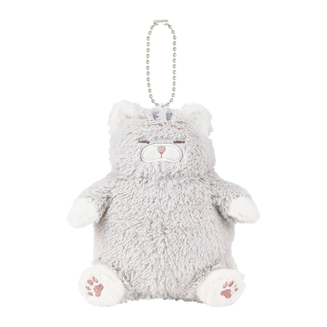 LivHeart（りぶはあと） マスコット キーホルダー ねこ肯定感 でぶ 猫