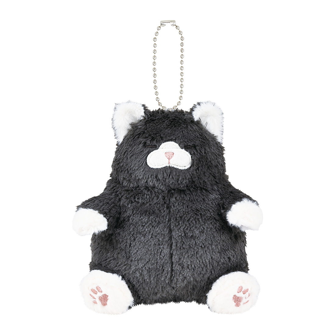 LivHeart（りぶはあと） マスコット キーホルダー ねこ肯定感 でぶ 猫