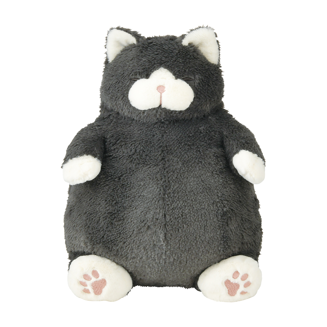 抱きまくら ぬいぐるみ M 小さめ ねこ肯定感 ぽっちゃり ねこ かわいい 抱き枕 ふわふわ もちもち りぶはあと 猫好き グッズ プレゼント | ブランド登録なし | 03
