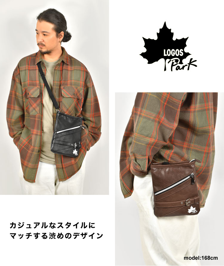 LOGOS（ロゴス） ショルダーバッグ メンズ 斜めがけ ブランド シザー