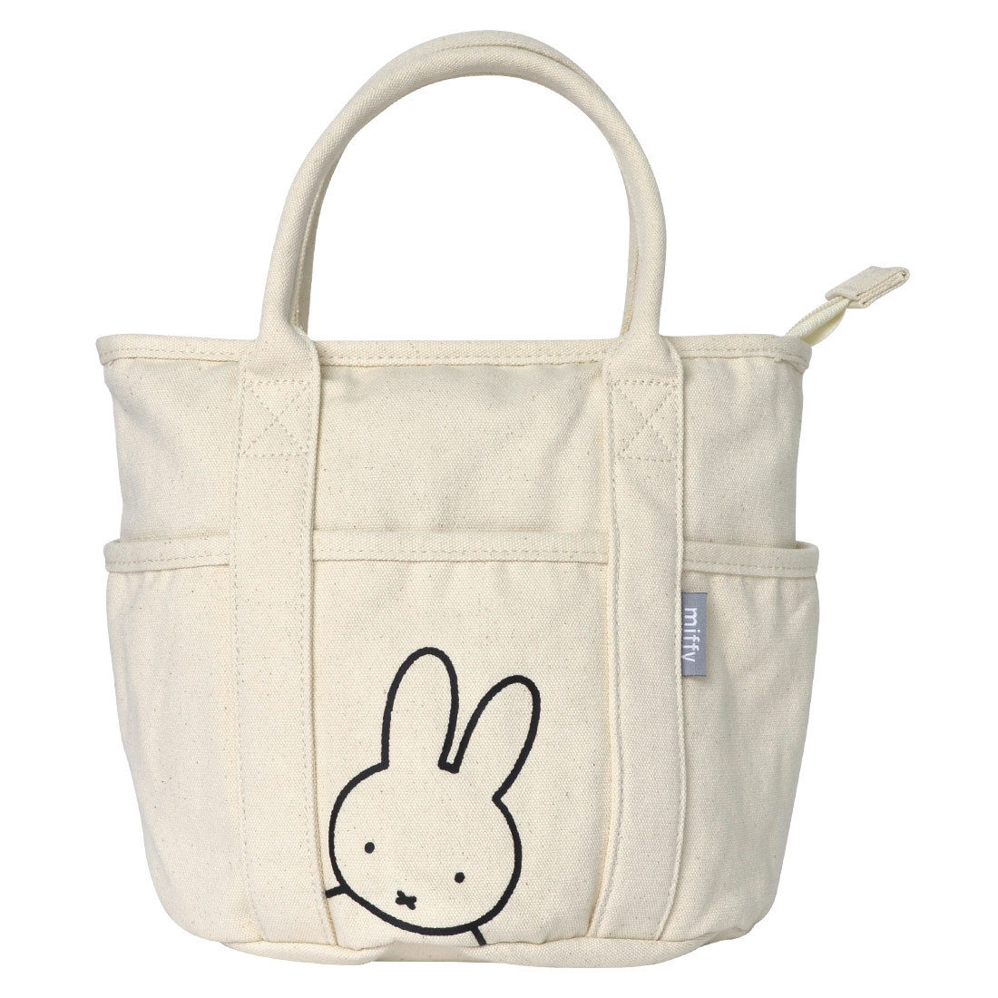 ミニトートバッグ ファスナー付き ミッフィー miffy レディース