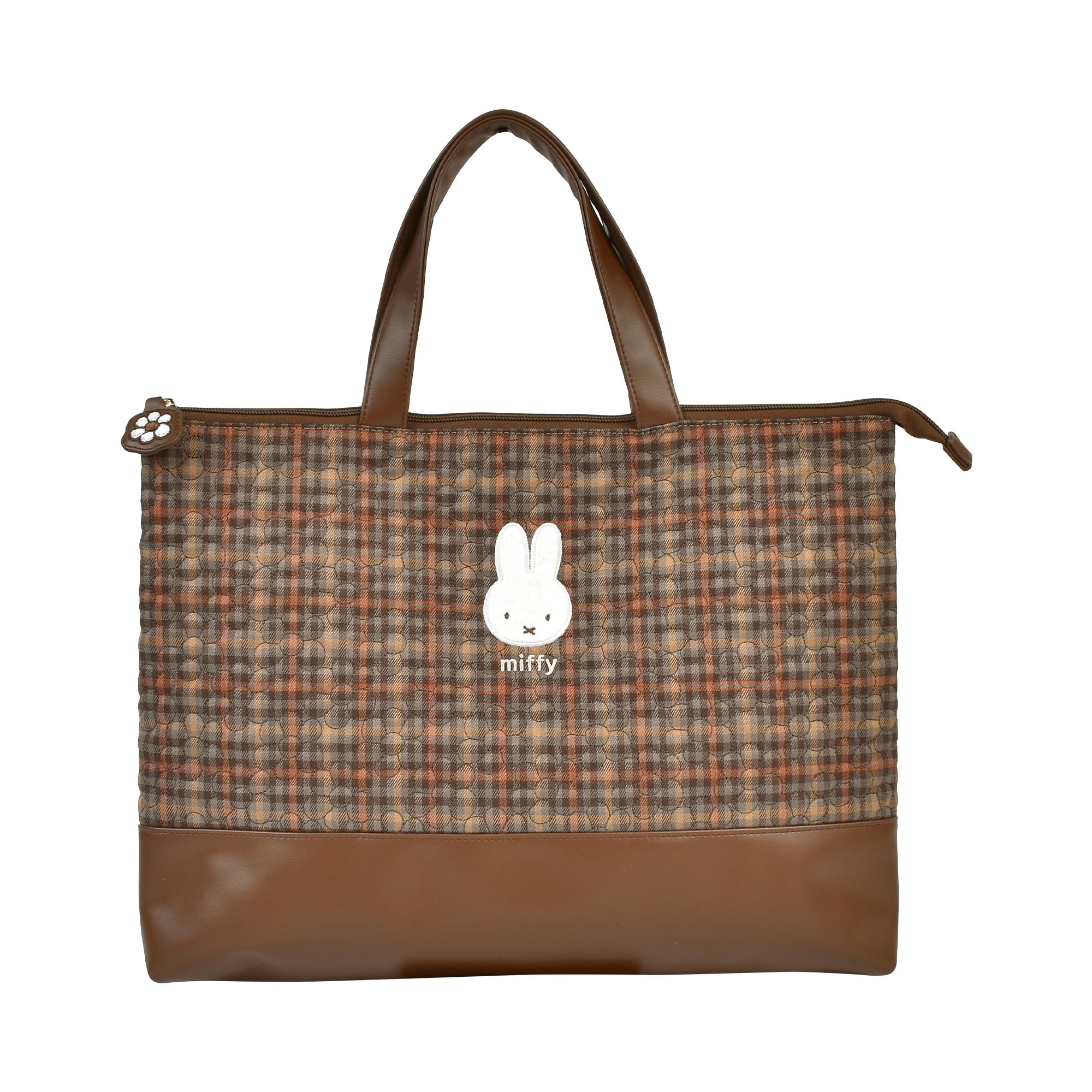 Miffy（ミッフィー） レッスンバッグ キルティング マチ付き 女の子