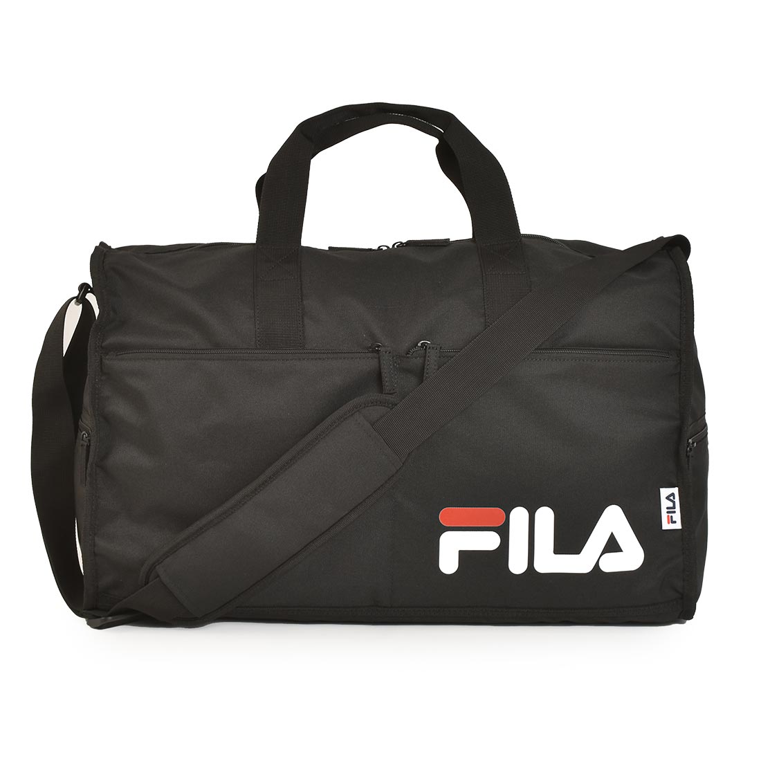 ボストンバッグ FILA フィラ 2泊 修学旅行 中学生 小学生 高校生 メンズ レディース 男女 斜めがけ ショルダーバッグ 35L 大容量 通学 2WAY スポーツ ブラック｜tis｜03