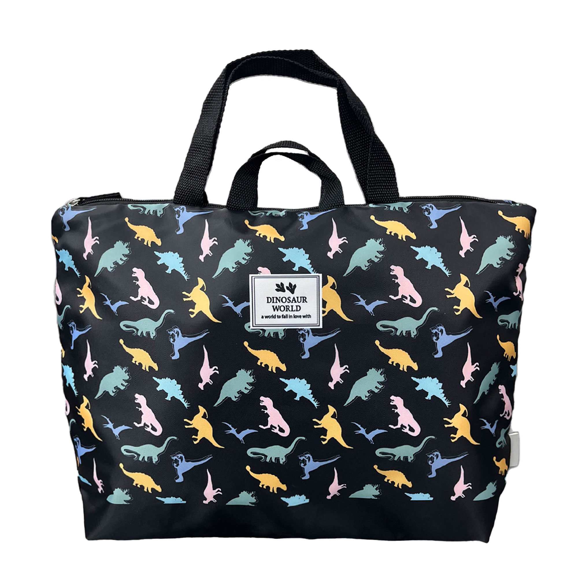 レッスンバッグ 女の子 男の子 ファスナー マチ付き キッズ 子供