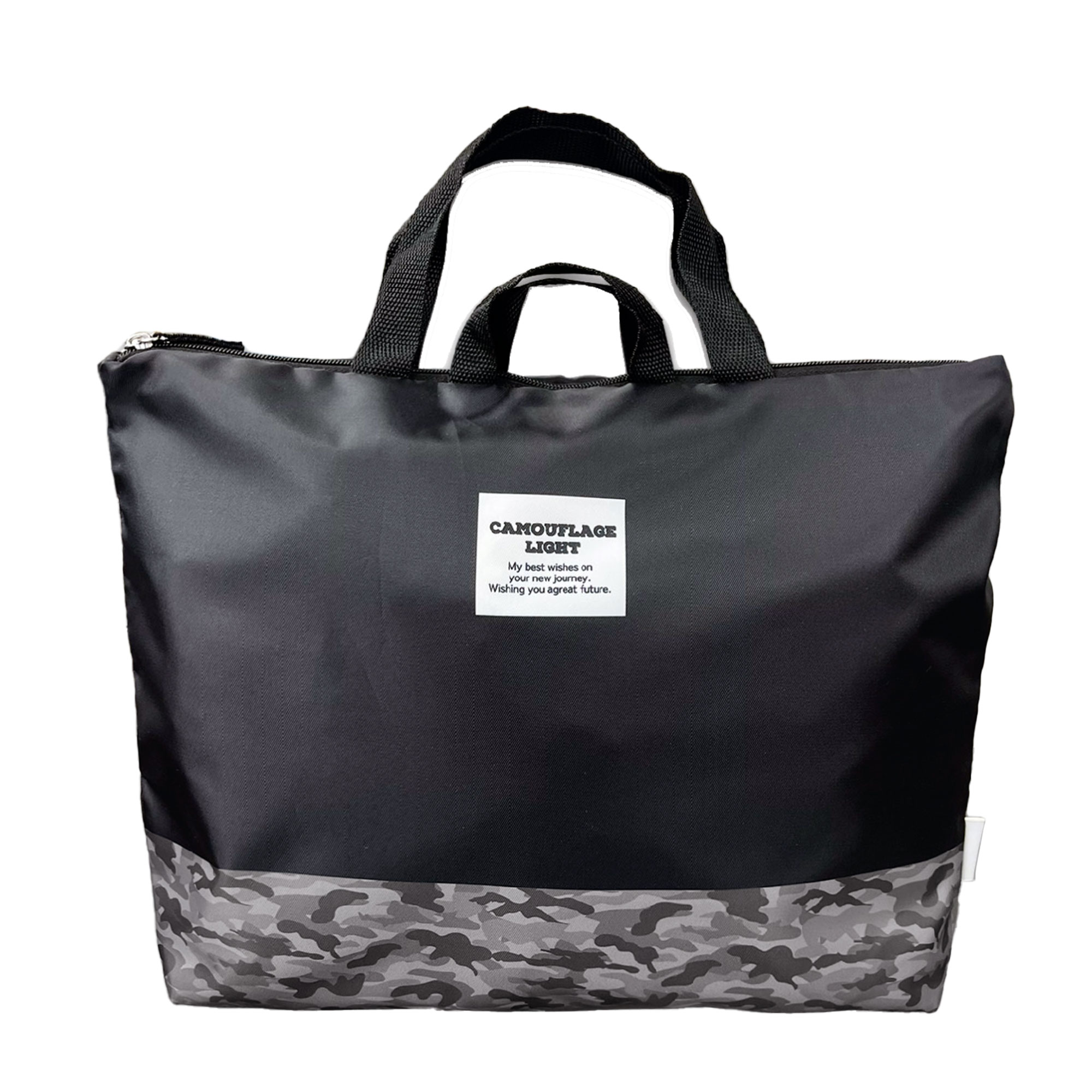 レッスンバッグ 女の子 男の子 ファスナー マチ付き キッズ 子供