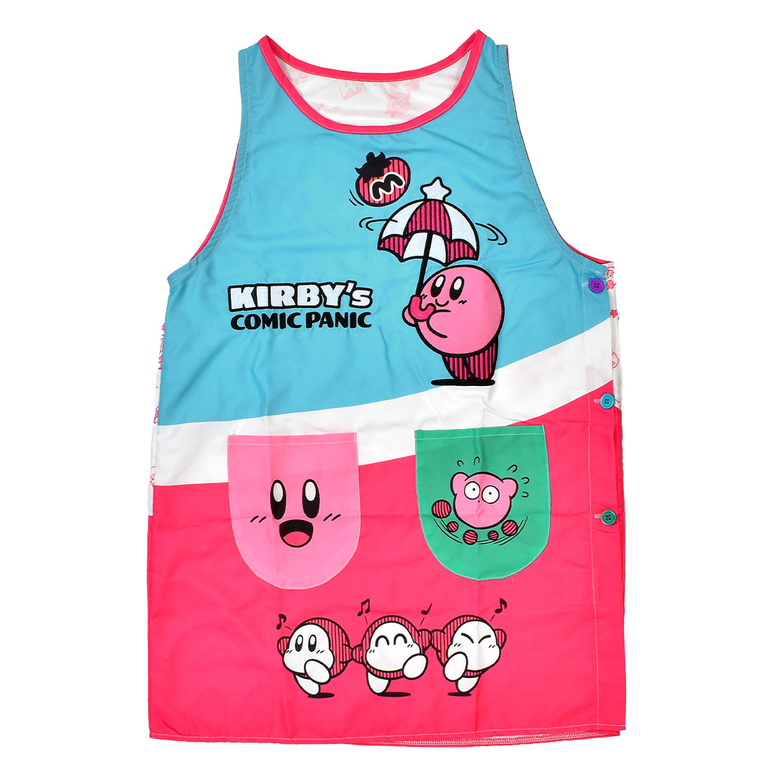 エプロン 保育士 介護士 かぶるだけ キャラクター 大人 女性 ジブリ