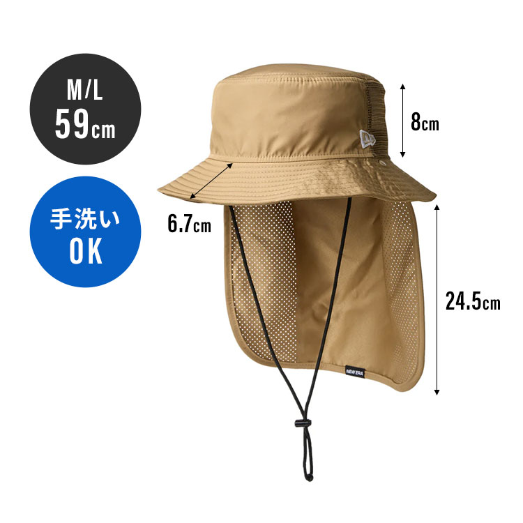 新品、未使用　ニューエラ　撥水ナイロンハット　ベージュ Amazon | [NEW ERA] ユニセックス エクスプローラー