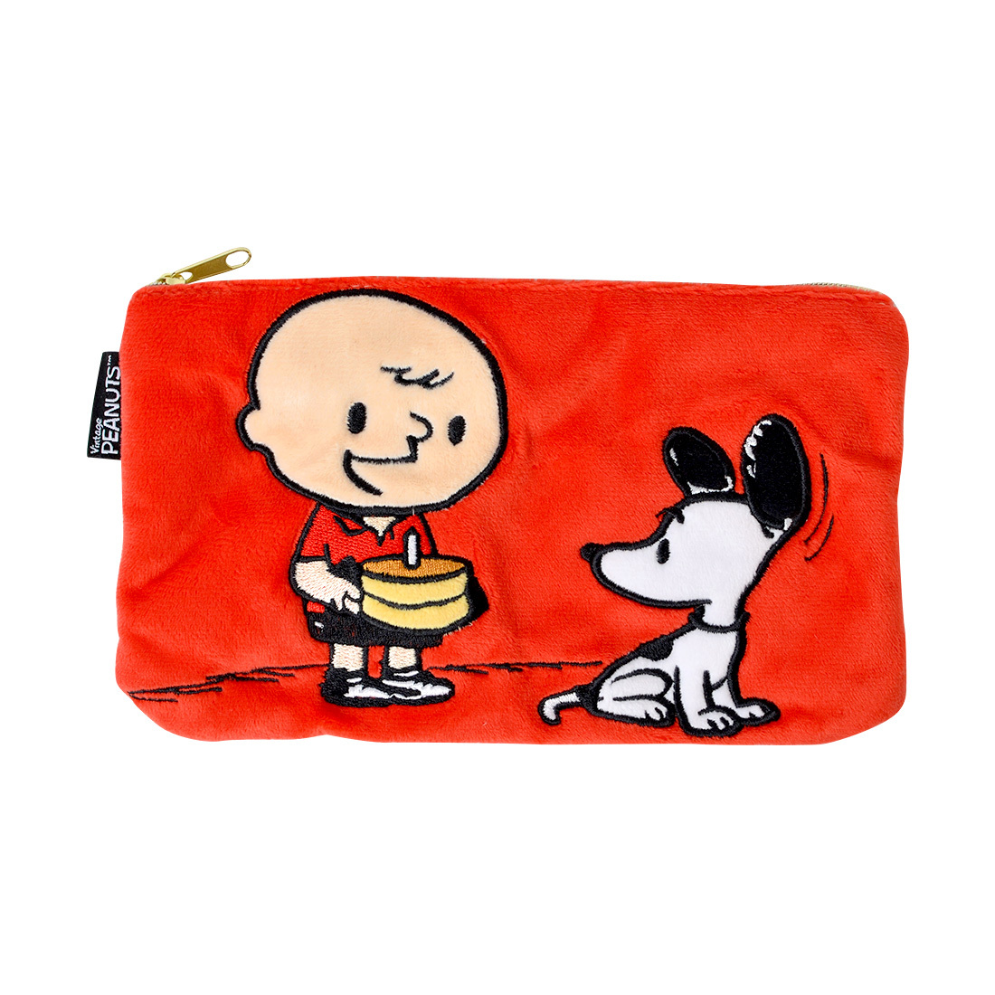 ポーチ 小物入れ スヌーピー SNOOPY レトロ 大人 メイクポーチ フラットポーチ ペンポーチ ペンケース 筆箱 PEANUTS ライナス  ジョークール ウッドストック 鞄