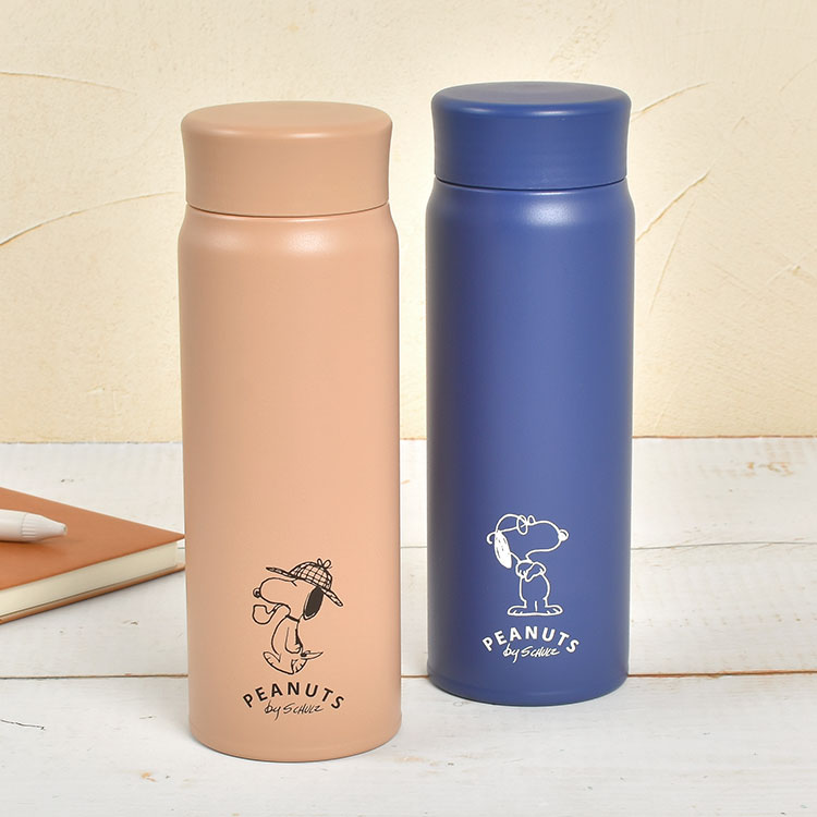 SNOOPY（スヌーピー） 水筒 480mL 直飲み 子供 パッキン おしゃれ