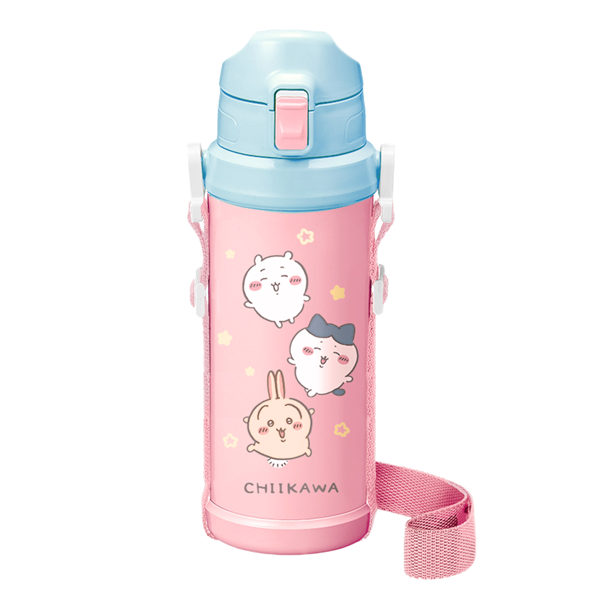 水筒 キッズ ちいかわ 保冷 軽量 800ml 直飲み ステンレスボトル