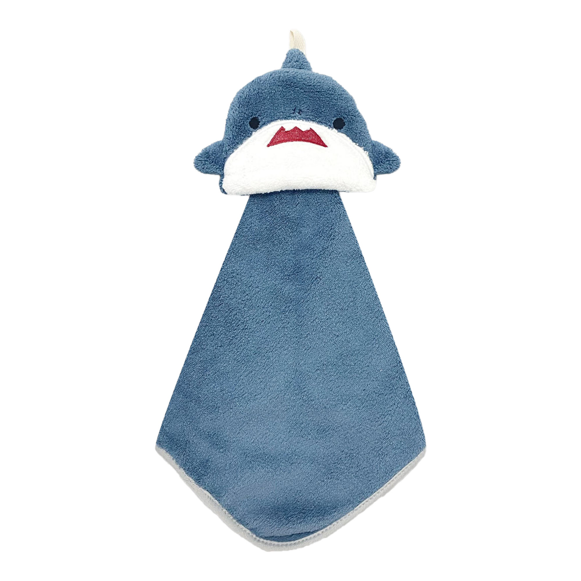 ハンドタオル マスコット アニマル 動物 キッズ タオル ループ付き