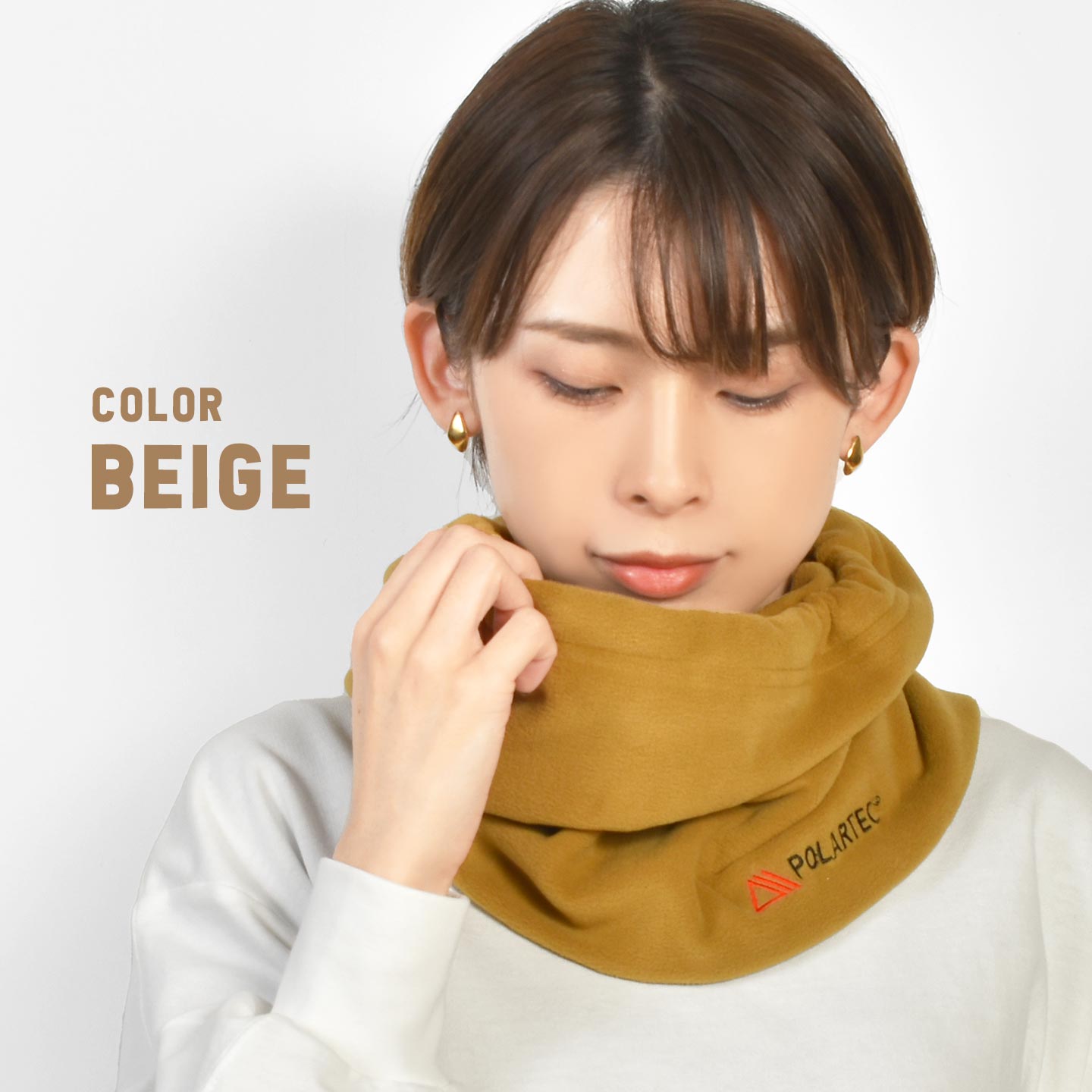 ネックウォーマー メンズ 冬 POLARTEC ポーラテック フリース 80942900