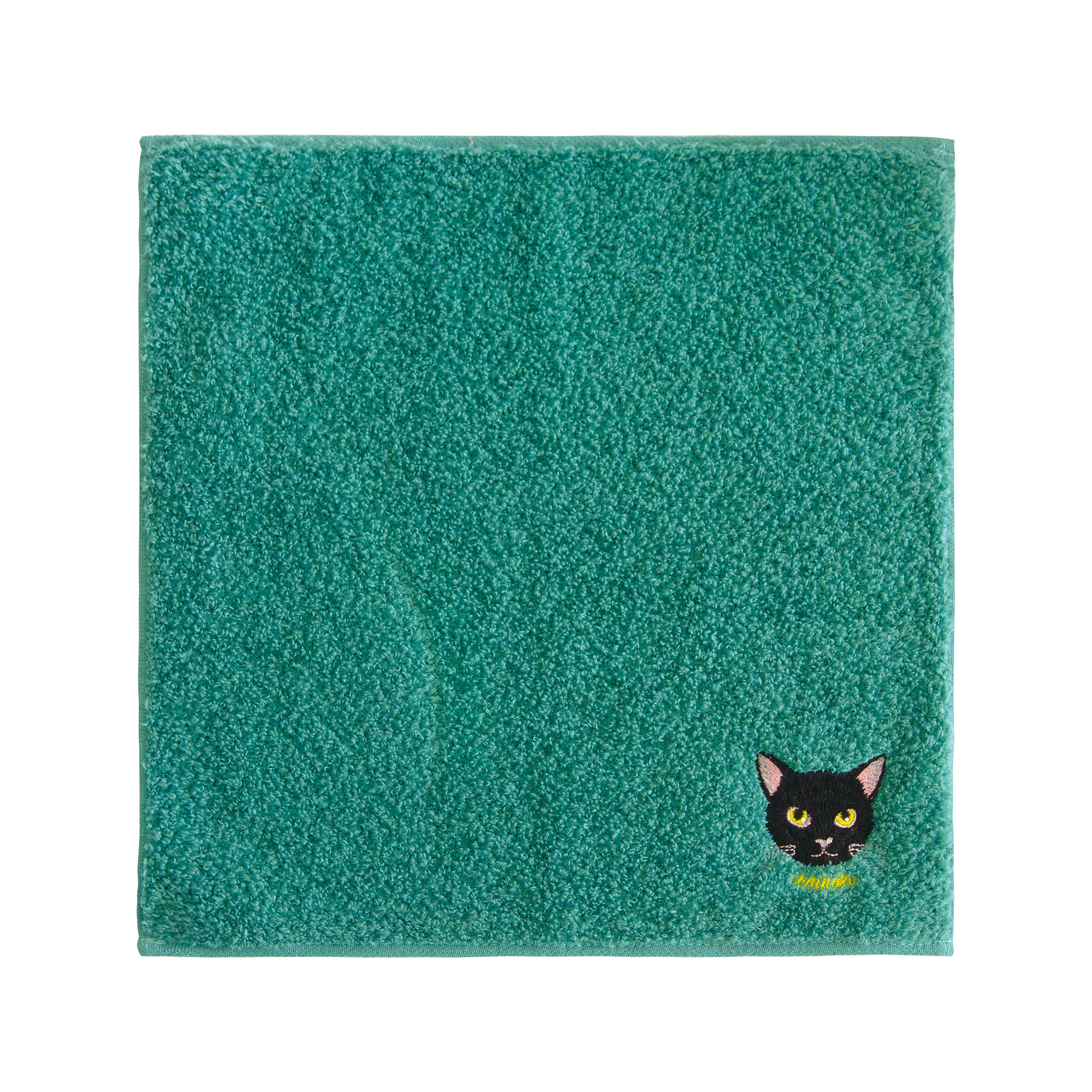 ハンカチタオル 今治タオル 猫 刺繍 うちのニャンコ オーガニック