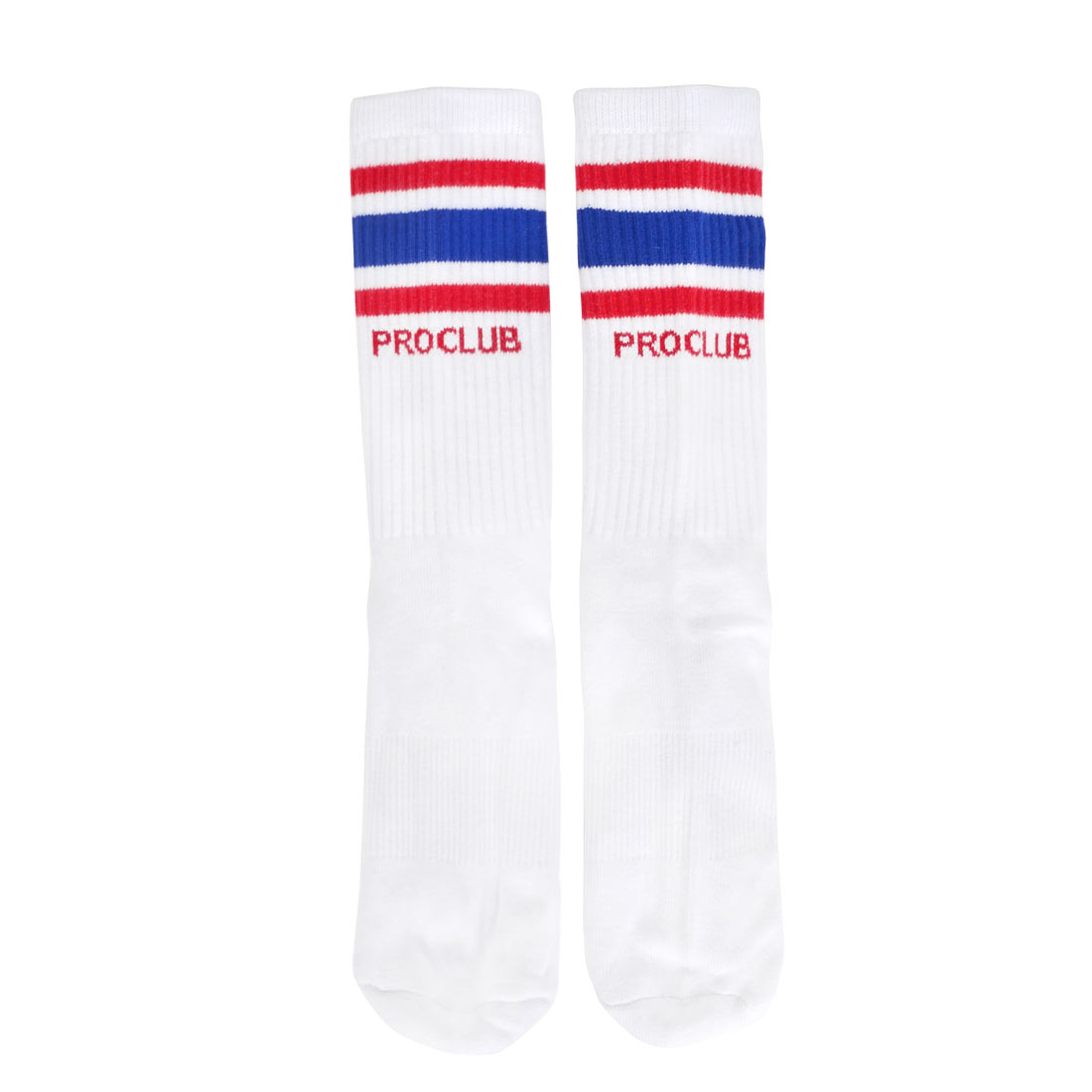 クルーソックス PROCLUB メンズ ユニセックス プロクラブ 靴下 24 24.5 25 25.5 26 26.5cm ラインソックス スポーティ 底パイル 綿 コットン 白 ホワイト 鞄｜tis｜04