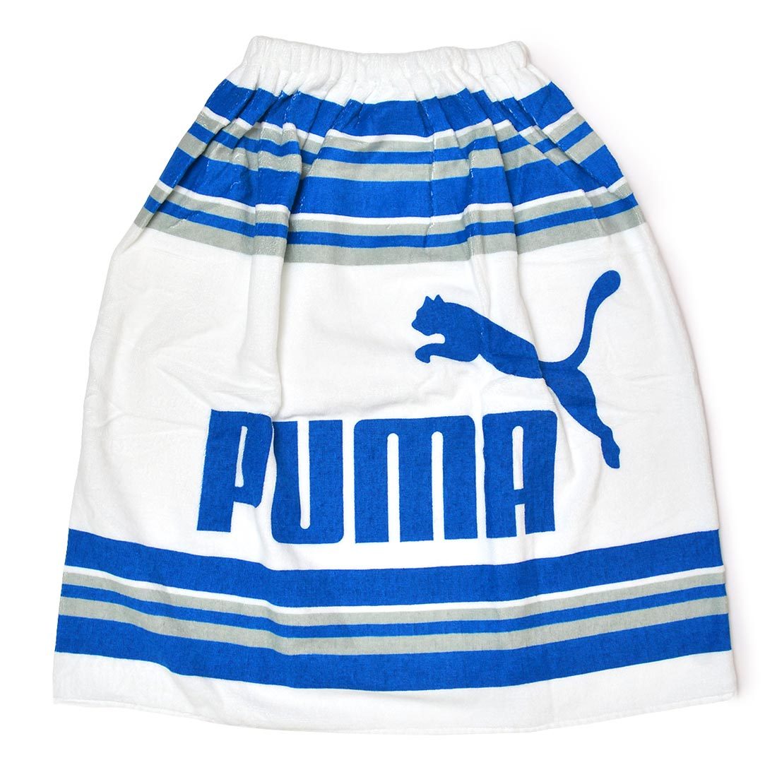 ラップタオル PUMA プーマ ラップタオル 60cm丈 60×120cm キッズ 男の子 巻きタオル 女の子 プールタオル お着替えタオル 水泳  タオル バスタオル 黒 青 :puma-ac0093:TIS - 通販 - Yahoo!ショッピング