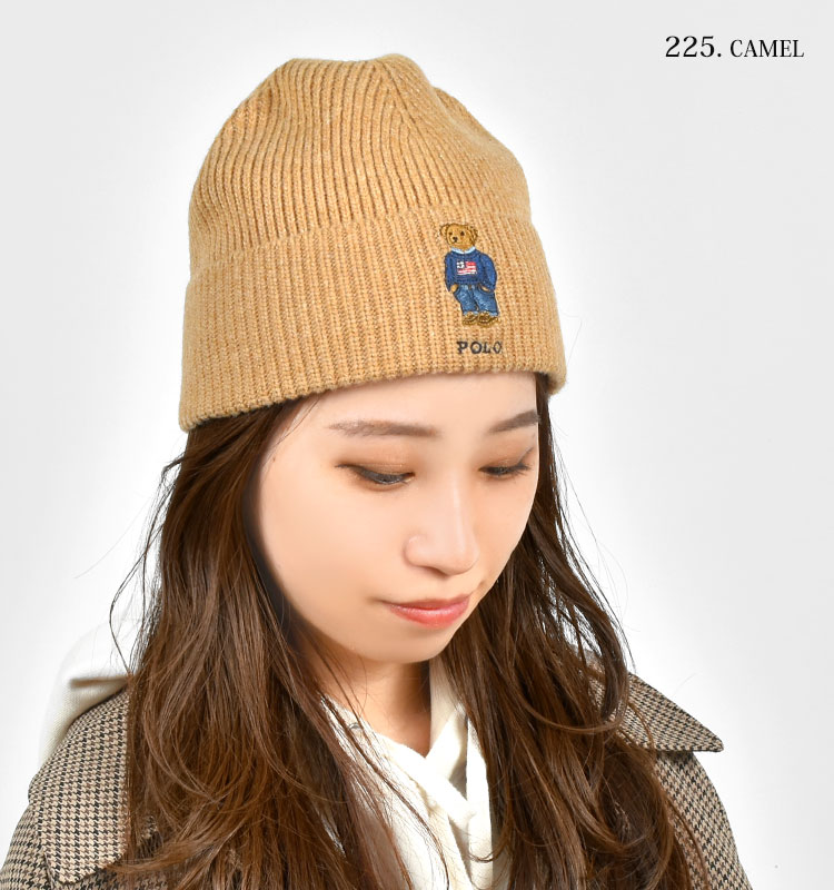 POLO RALPH LAUREN（ポロ・ラルフローレン） ニット帽 ポロベア ポロ