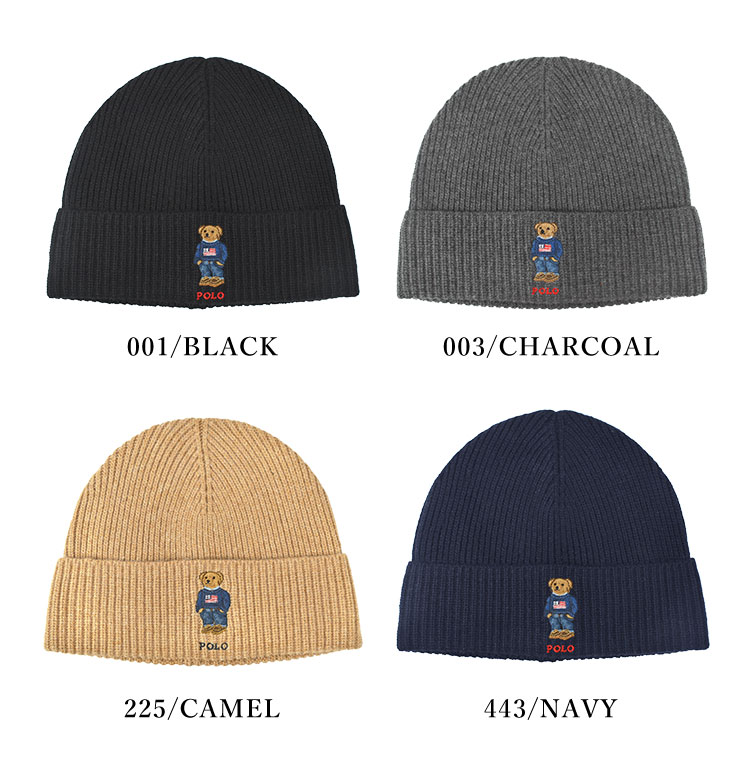 POLO RALPH LAUREN ニット帽 ポロベア ポロ ラルフローレン ニット