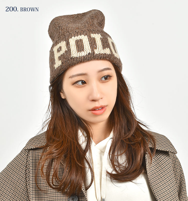 Polo Ralph Lauren ブラックニット帽 楽天市場】ポロ ラルフローレン ニット帽 POLO RalphLauren