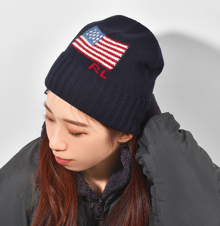 POLO RALPH LAUREN（ポロ・ラルフローレン） ニット帽 ポロ ラルフ