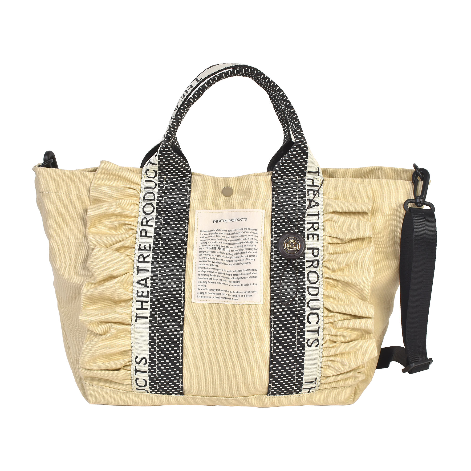 シアタープロダクツ THEATRE PRODUCTS バッグ THEATRE PRODUCTS（シアタープロダクツ） フリルトートバッグ L